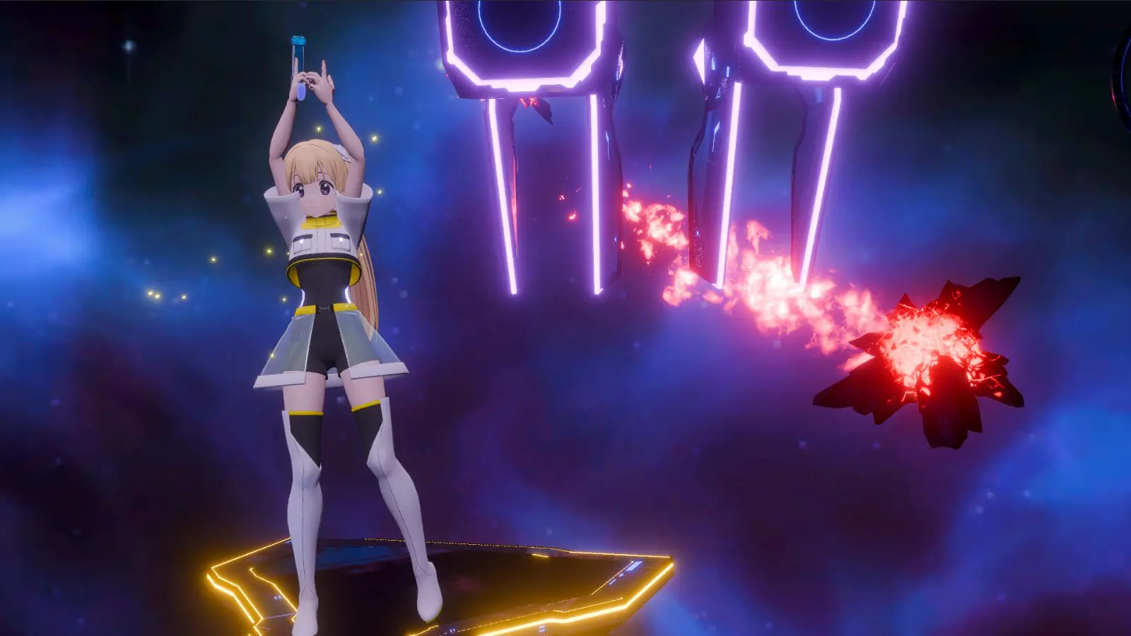 22/7 ナナニジ B3ポスター Star Travelers 宇宙柄衣装 集合 ナナニジ」キャラクターライブ「22/7 Star Travelers」が2026年2月7日