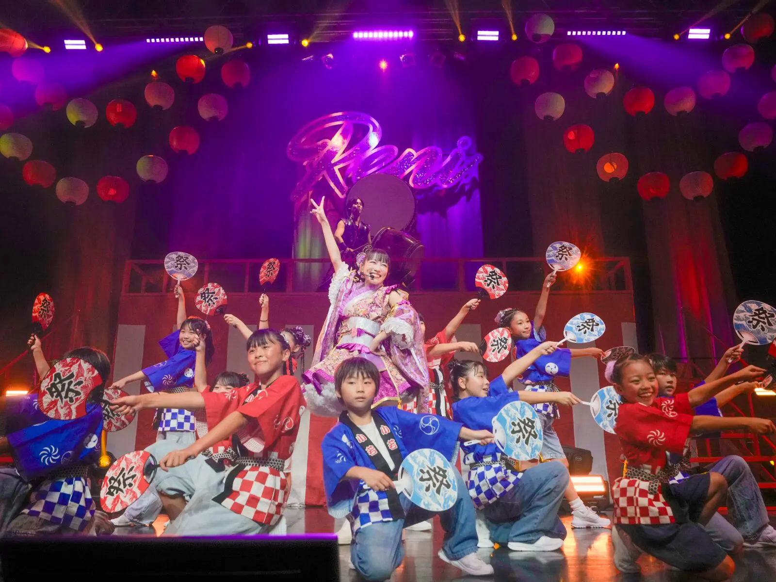 高城れに（ももいろクローバーZ） 「”盆踊り”と”サンバカーニバル