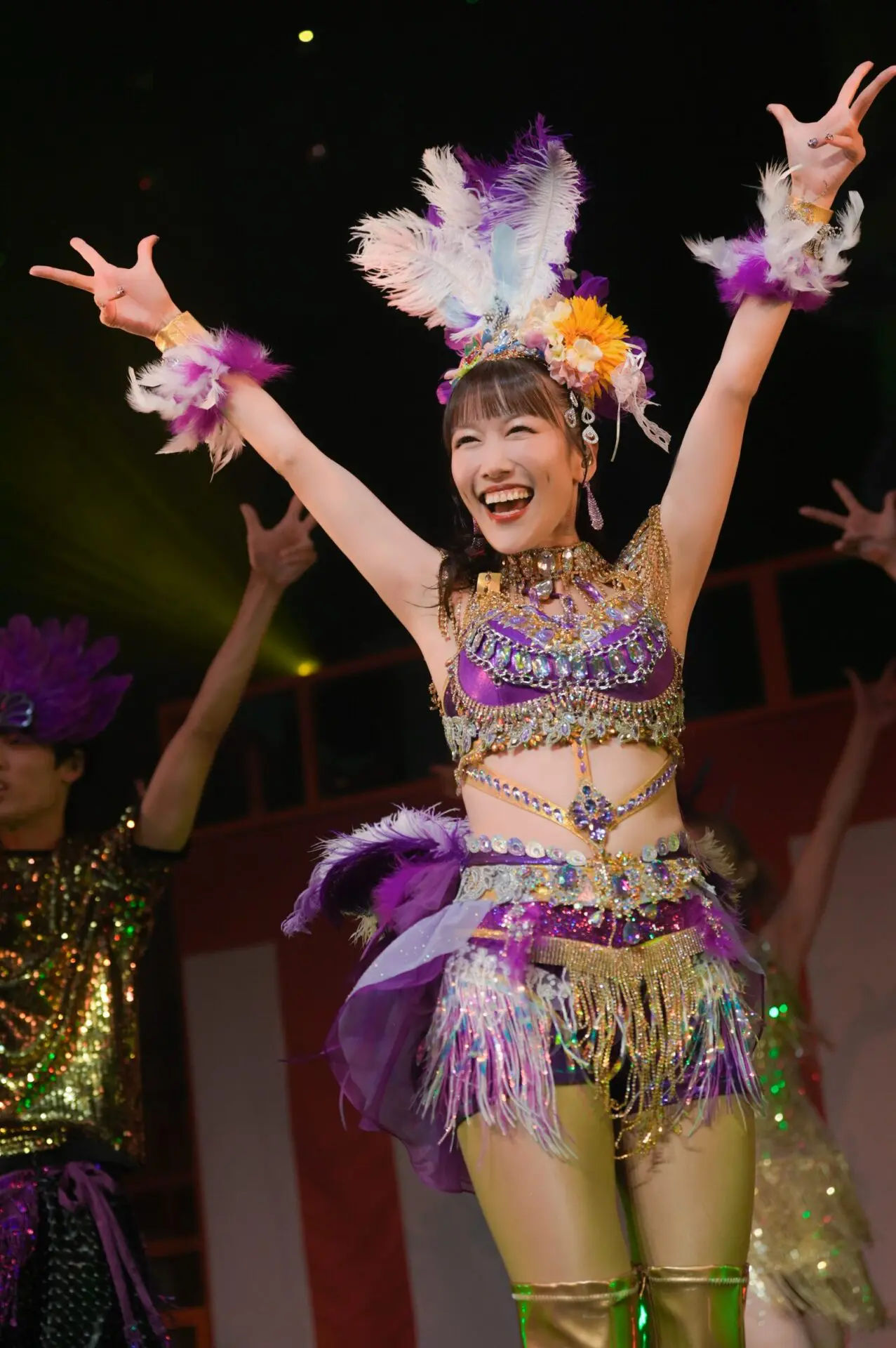 高城れに（ももいろクローバーZ） 「”盆踊り”と”サンバカーニバル
